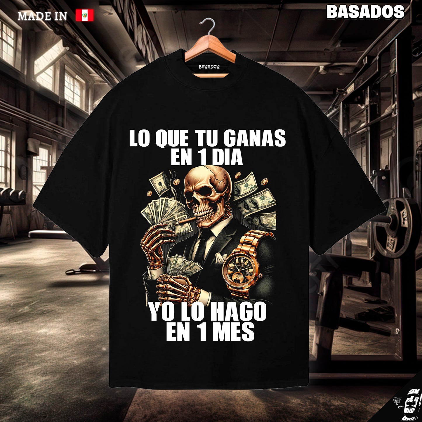 Lo que tu ganas en un día yo lo hago en un mes